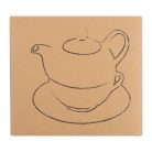 Teáskanna csészével, 400 ml + 200 ml