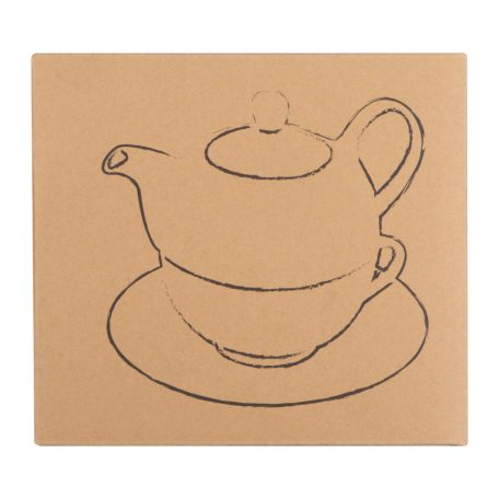 Teáskanna csészével, 400 ml + 200 ml