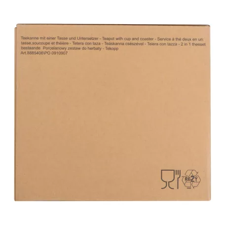 Teáskanna csészével, 400 ml + 200 ml
