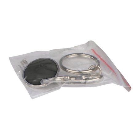 Kulcstartó kocsi érmével