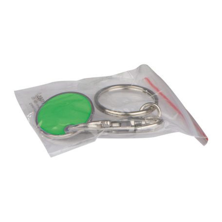 Kulcstartó kocsi érmével