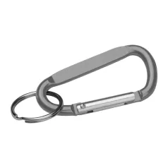 Kulcstartó karika karabinerrel