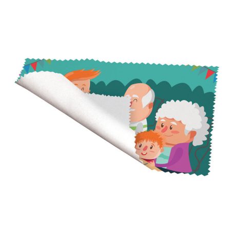 Szublimációs szemüveg tisztítókendő