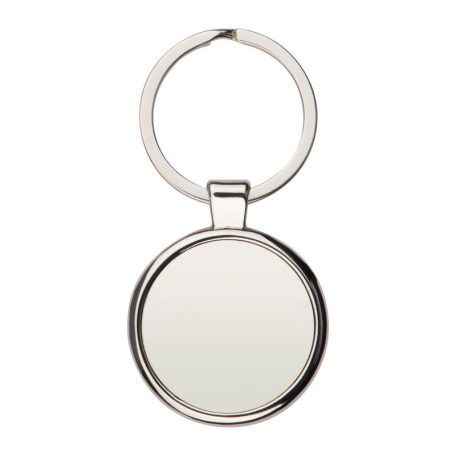 Kör formájú fém kulcstartó