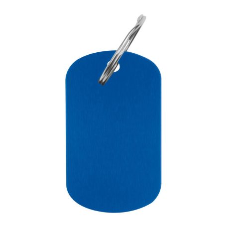 Alumínium kulcstartó fémlemezzel