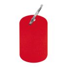 Alumínium kulcstartó fémlemezzel