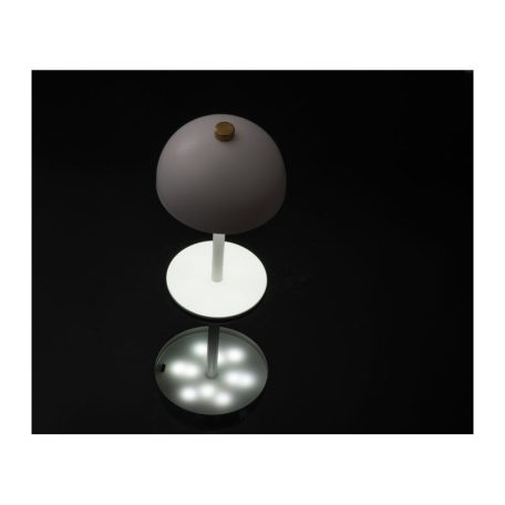 Asztali lámpa rozsdamentes acélból