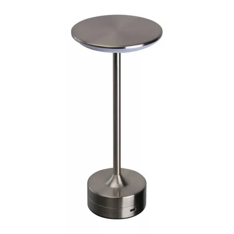 Asztali lámpa rozsdamentes acélból