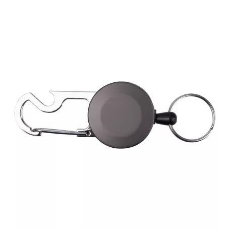 Kihúzható kulcstartó karabinerrel