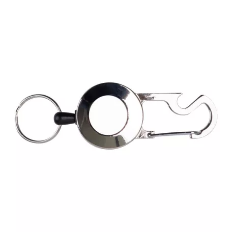 Kihúzható kulcstartó karabinerrel