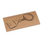 Ház formájú kulcstartó