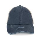 Native Spirit NS027 KÖRNYEZETBARÁT UNISZEX KOPOTT HATÁSÚ HÁLÓS SAPKA U