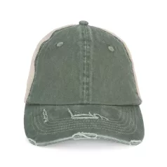   Native Spirit NS027 KÖRNYEZETBARÁT UNISZEX KOPOTT HATÁSÚ HÁLÓS SAPKA U