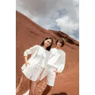 Native Spirit NS415 unisex oversize kereknyakú pulóver