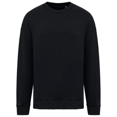 Native Spirit NS447 UNISEX WASHED EFFECT OVERSIZE ROUND NECK SWEATSHIRT L