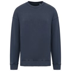   Native Spirit NS447 UNISEX WASHED EFFECT OVERSIZE ROUND NECK SWEATSHIRT L