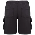 Native Spirit NS717 MEN’S FRENCH TERRY WASHED  EFFECT CARGO SHORTS L