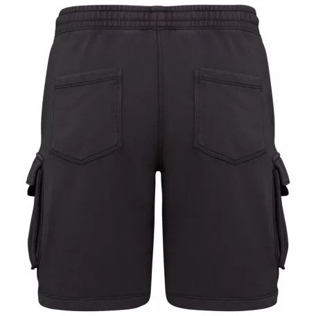 Native Spirit NS717 MEN’S FRENCH TERRY WASHED EFFECT CARGO SHORTS XL