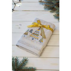 Olima OLXMAS02 OLIMA CHRISTMAS TOWEL - CHRISTMAS TREES 45X70