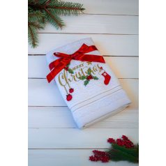   Olima OLXMAS03 OLIMA CHRISTMAS TOWEL - MERRY CHRISTMAS ORNAMENTS 45X70
