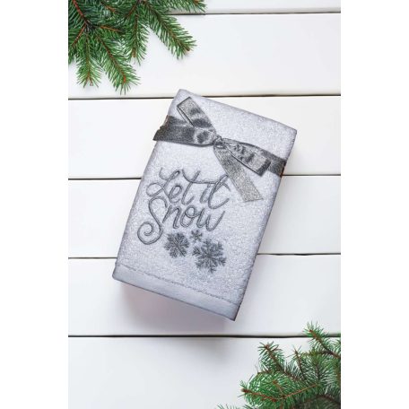 Olima OLXMAS13 OLIMA CHRISTMAS TOWEL - LET IT SNOW FLAKES 45X70
