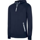 PA360 ZIP NECK HOODED SPORTS SWEATSHIRT