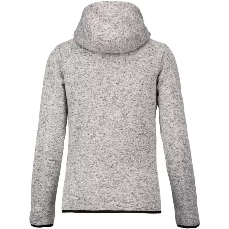 PA366 LADIES’ HEATHER HOODED JACKET