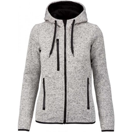 PA366 LADIES’ HEATHER HOODED JACKET