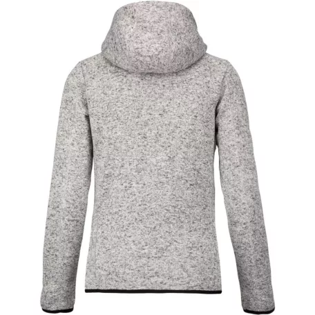 PA366 LADIES’ HEATHER HOODED JACKET