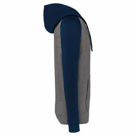 Proact PA369 ADULT TWO-TONE HOODED SWEATSHIRT L