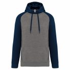 Proact PA369 ADULT TWO-TONE HOODED SWEATSHIRT S