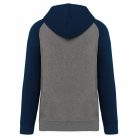 Proact PA369 ADULT TWO-TONE HOODED SWEATSHIRT XS