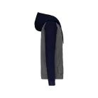 Proact PA380 UNISEX TWO-TONE ZIPPED HOODED FLEECE JACKET 3XL