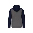 Proact PA380 UNISEX TWO-TONE ZIPPED HOODED FLEECE JACKET 3XL