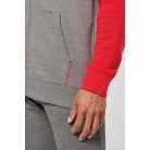 Proact PA380 UNISEX TWO-TONE ZIPPED HOODED FLEECE JACKET L