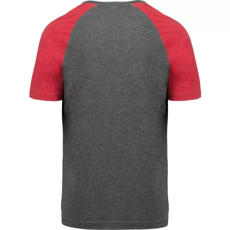 Proact PA4010 ADULT TRIBLEND TWO-TONE SPORTS SHORT-SLEEVED T-SHIRT 2XL