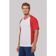 PA467 UNISEX TWO-TONE SHORT-SLEEVED T-SHIRT