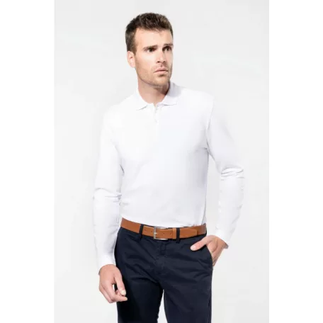 Kariban Premium PK202 MEN'S LONG-SLEEVED SUPIMA® POLO SHIRT 4XL
