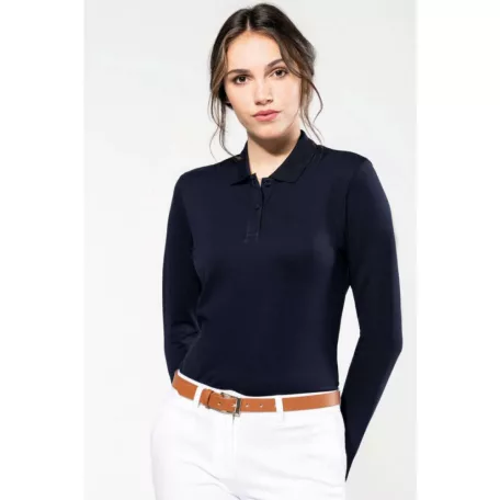 Kariban Premium PK203 LADIES' LONG-SLEEVED SUPIMA® POLO SHIRT XS