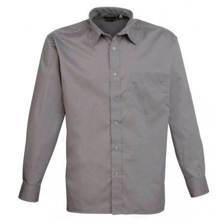 PR200 MEN'S LONG SLEEVE POPLIN SHIRT