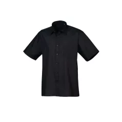 PR202 MEN'S SHORT SLEEVE POPLIN SHIRT