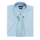 PR202 MEN'S SHORT SLEEVE POPLIN SHIRT