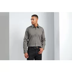 Premier PR204 MEN’S LONG SLEEVE FITTED POPLIN SHIRT S/M
