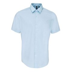   Premier PR209 MEN'S POPLIN SUPREME SHORT SLEEVE SHIRT L/XL
