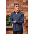 PR222 MEN’S JEANS STITCH DENIM SHIRT