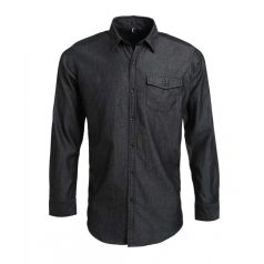 PR222 MEN’S JEANS STITCH DENIM SHIRT