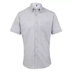   Premier PR236 MEN’S SHORT SLEEVE SIGNATURE OXFORD SHIRT 3XL/4XL