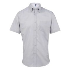  Premier PR236 MEN’S SHORT SLEEVE SIGNATURE OXFORD SHIRT 5XL