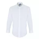 PR244 MEN'S STRETCH-FIT COTTON POPLIN LONG SLEEVE SHIRT