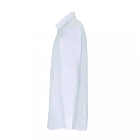 PR244 MEN'S STRETCH-FIT COTTON POPLIN LONG SLEEVE SHIRT